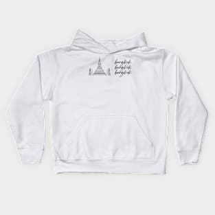 Bangkok Bangkok Bangkok Kids Hoodie